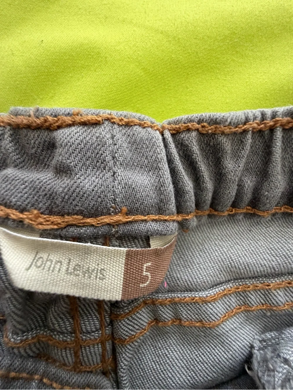 Kids' Gray Pull-On Stretch Leggings